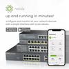 Zyxel Gigabit Ethernet Switching Hub Smart Managed L2 Nebula Cloud Management Desktop or Wall Mount Quiet Fanless For Small Work from and Enterprises