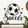 2026 World Cup Football Soccer Wall Sticker Self-Adhesive Removable for Home Party Room Fan Sports Decor