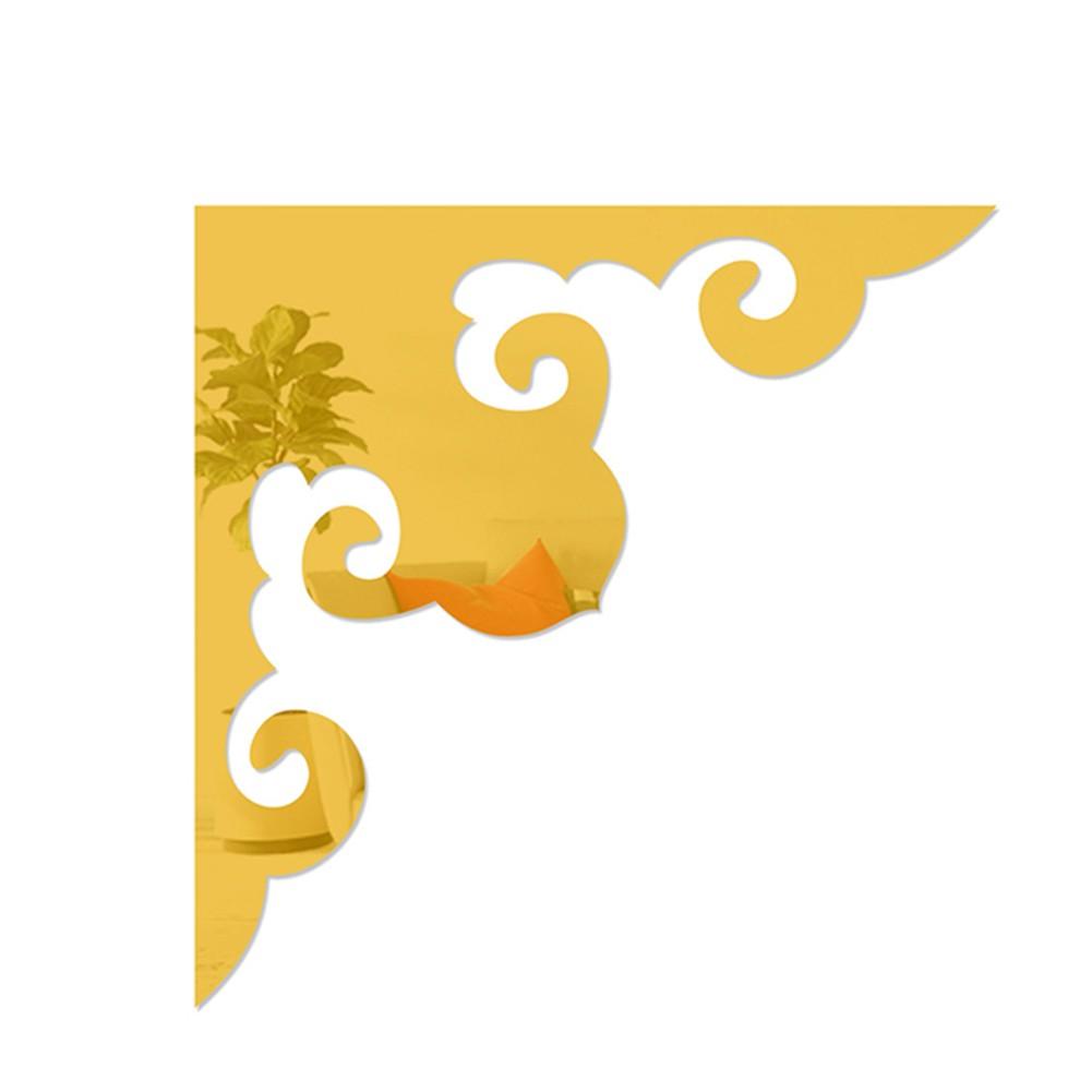 Acrylic Mirror Sticker Self-adhesive Sticker Wall Decor