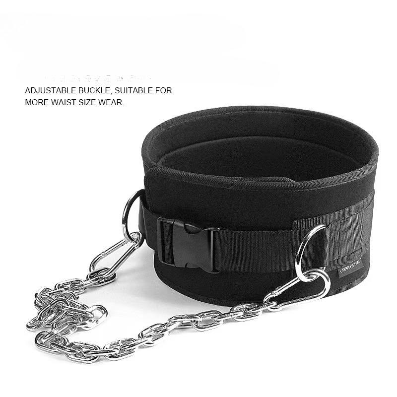 

Pull Up Weight Carrying Exercise Belt Suitable For Men Squat Horizontal Bar Waist Area Protection Back Muscle Groups Strength Training Belt
