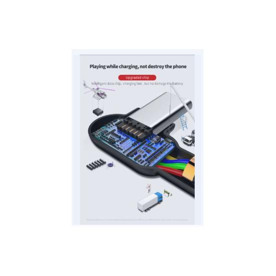 Mcdodo CA-5282 Data Cable, Dual 90-Degree Elbow Type-C, Button Series, 1.8m