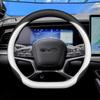 For BYD Sea Lion 07 EV BYD Sea Lion 05 06 DM-I EV 2026 2026 D Type Car Steering Wheel Cover Ultra Thin Leather Atuo Accessories