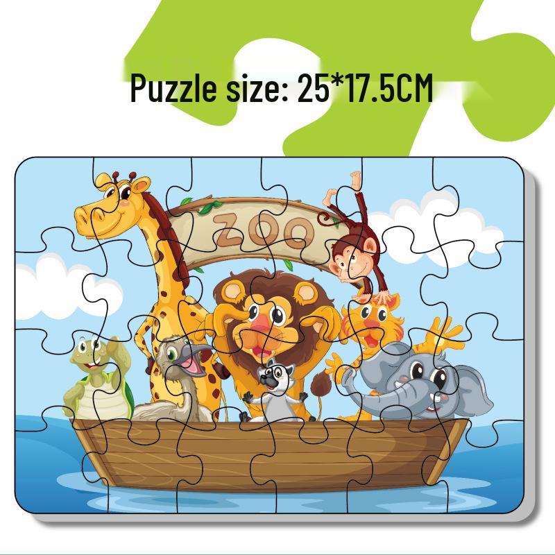 Children s Cross-Border Cartoon Puzzle Toy for Early Learning