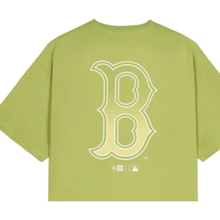 New Era Letter Round Neck Loose Comfortable Short Sleeve T-Shirt Unisex tops 14905207