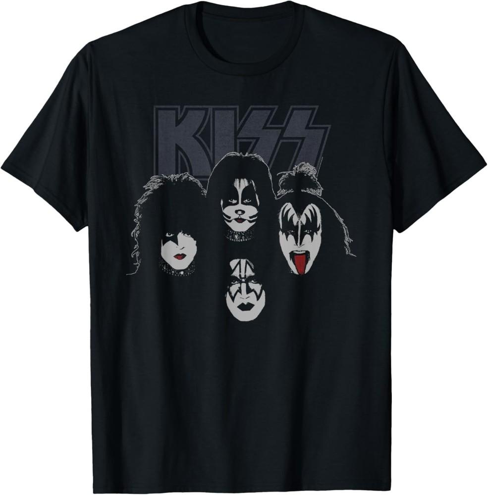 Fab Four Unisex Adult Black Crew Neck Short Sleeve Classic Fit Unisex T-Shirt S