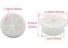 2 Pack 2 Inch 50mm White Desk Cable Hole Cover Office Computer Desk Cable Grommet for Cable Management