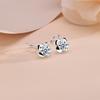 S925 Sterling Silver Rose Stud Earrings for Girls - 2025 Niche Design, Exquisite and Versatile Gift for Girlfriend.