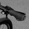 WEST BIKING 3D Printed Bike Grips Ergonomic MTB Handle Grip Breathable Shock Absorption Bike Handlebar Grips Bicycle Accessories
