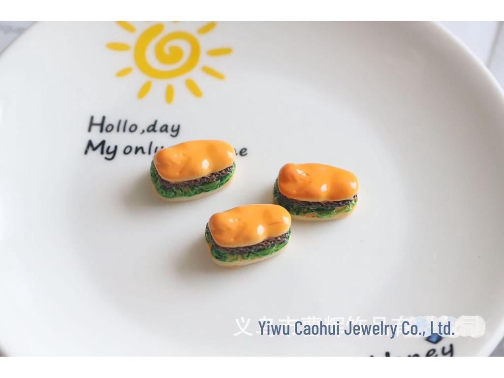 Strawberry Birthday Cake DIY Resin Jewelry Materials Mobile Case Decor.