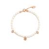 [Rosemont] Silver Freshwater Pearl Bracelet Rc0398