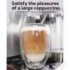 Máquina de Espresso Semi-Automática HiBREW H13A 20Bar de Alta Pressão com Duplo Caldeira, Tanque de Leite Removível, Sistema de Espuma de Leite Automático One-Touch.