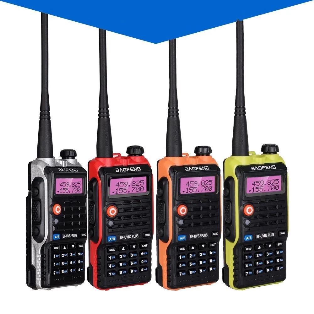 Practical Bestseller BAOFENG BF-B2 Plus 8W High Power UV Dual Band Walkie Talkie Upgraded UV-5R Dustproof Anti-fall Handheld Ra