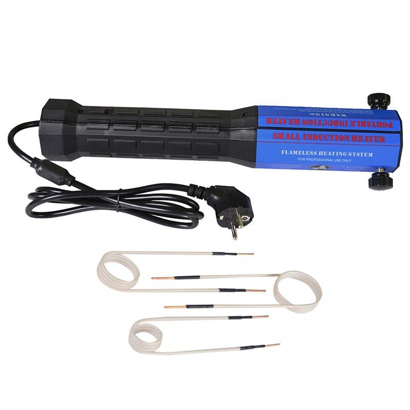 For Automotive Flameless Flamingless Heat Repair 1300W Induction Heater 220V Heating Machine With 3 Coils(EU) EU Plug