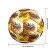 Ronaldos goldene Legende Größe 5 Fußball Maschinengenäht Indoor/Outdoor Universeller Fußball Fußballzubehör Perfekte Geburtstags-Weihnachtsgeschenkidee