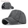 Women's Baseball Cap Ponytail Hat Girls Soft Crown Washed Cotton Summer Hats for Woman Pure Color Messy Bun Cap Unstructured