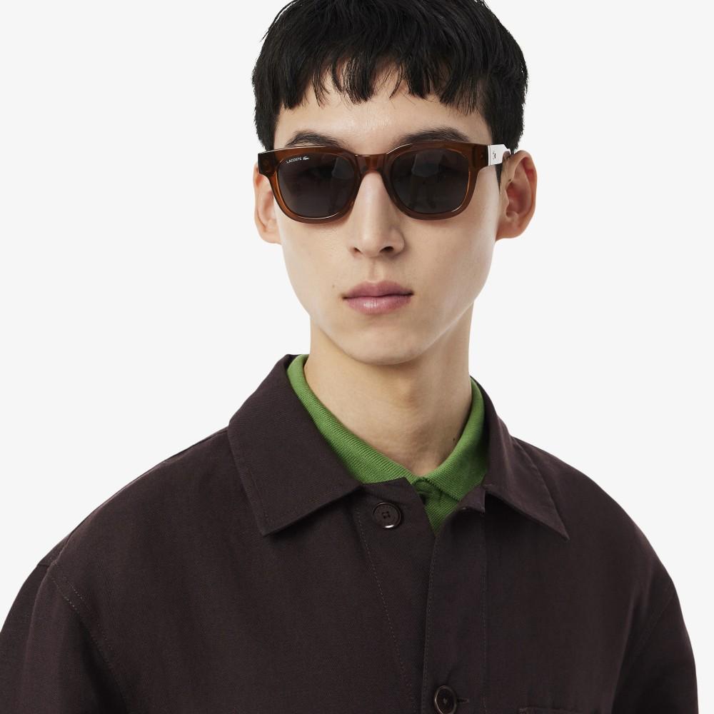 [lacoste] Men's Linen Blend Multi-Pocket Shacket CH5993-56G3LA