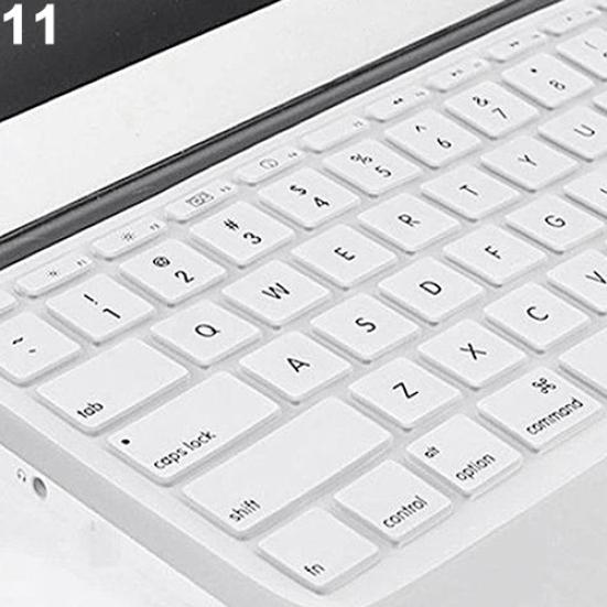 Silicone Keyboard Skin Protector Film Case Cover for Macbook Laptop Notebook