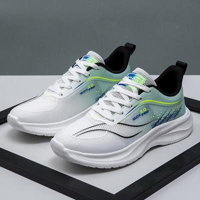 Spring New Ultra-light Soft-soled Youth Running Shoes Fashion Trend Casual Breathable Sports Shoes Men's Mesh Men's Shoes