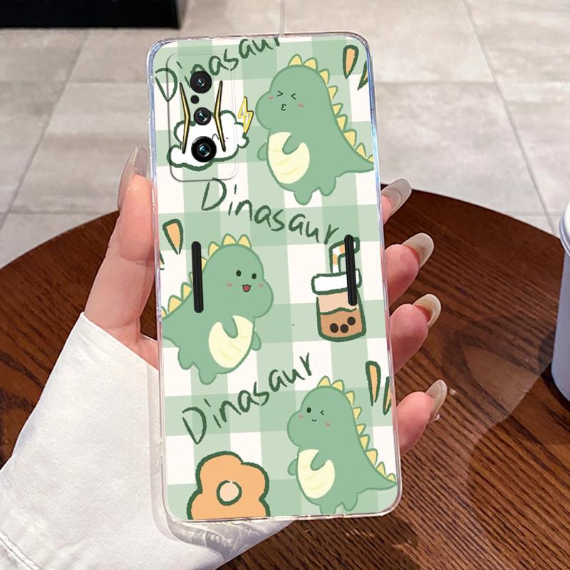 Jelly Casing For Xiaomi Poco F4 GT 5G Capa For POCO F3 GT Fundas Clear Silicone Soft TPU Back Cover Cute Cat Protective Case