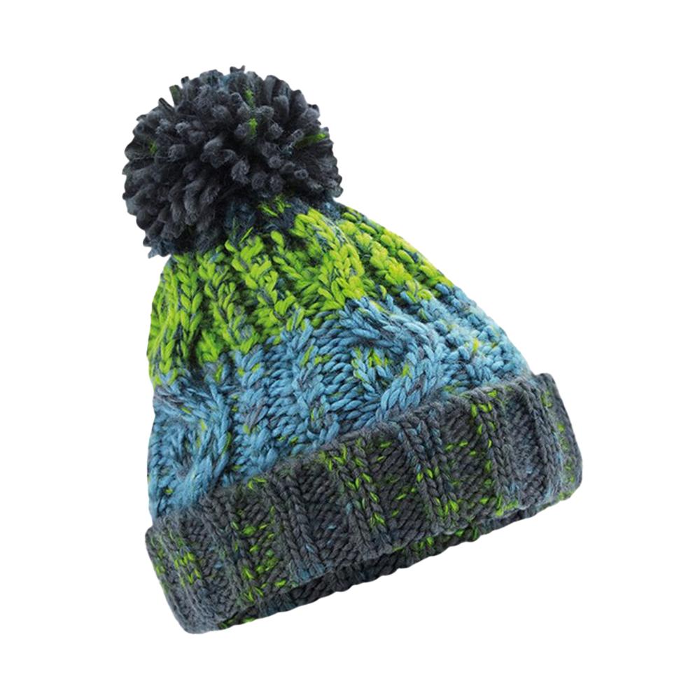 Beechfield Childrens/Kids Corkscrew Pom Pom Beanie