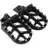 Dirt Bike Foot Pegs,Motorcycle Footpegs Wider Foot Pegs Rest Pedal CNC for KLX 140 KLX140 KLX140RF 2008-2024 KX65 2000-2024 KX85 2001-2024 KX100