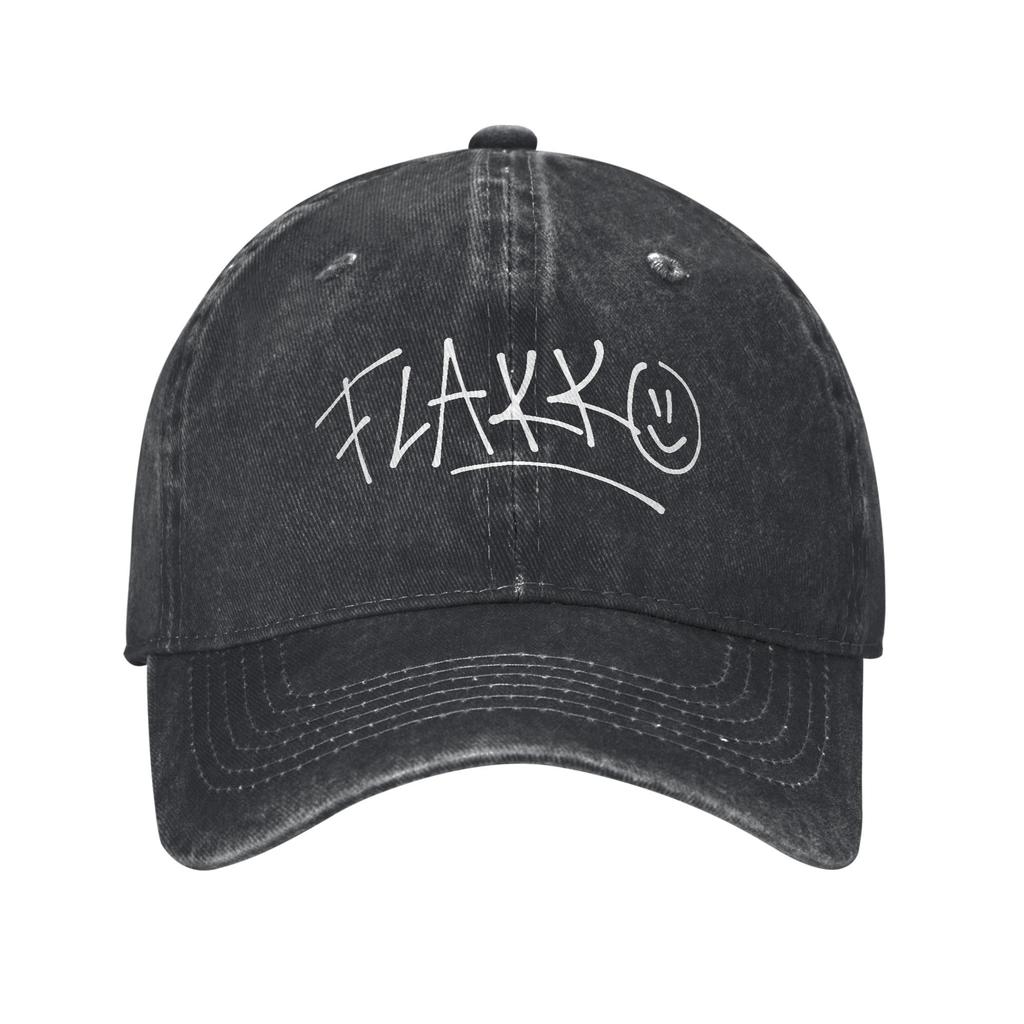 Rels B Flakk Smile Baseball Caps Distressed Cotton  Boys Don't Cry Sun Cap Unisex Style Outdoor Workouts Soft Hats Cap