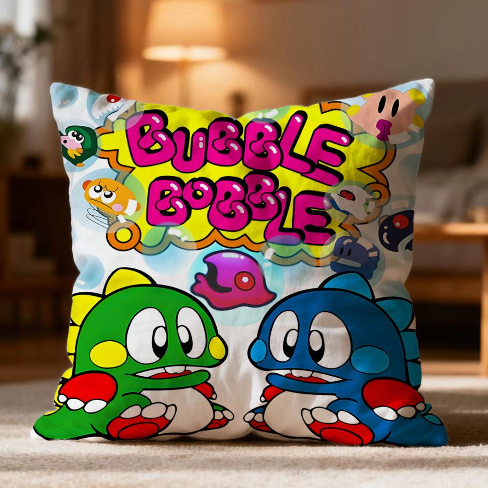 Popular BBubble Bobbleer Cushion Cover Soft Washable Pillow Case Multi-Scene for Couch Bed Travel Office Use