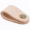 Top Layer Cowhide Headphone Cable Winder - Genuine Leather Storage Clip