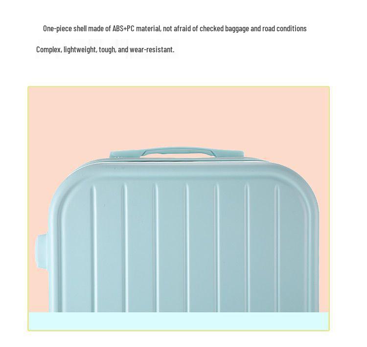 Compact High-Capacity Suitcase with Combination Lock for Men and Women