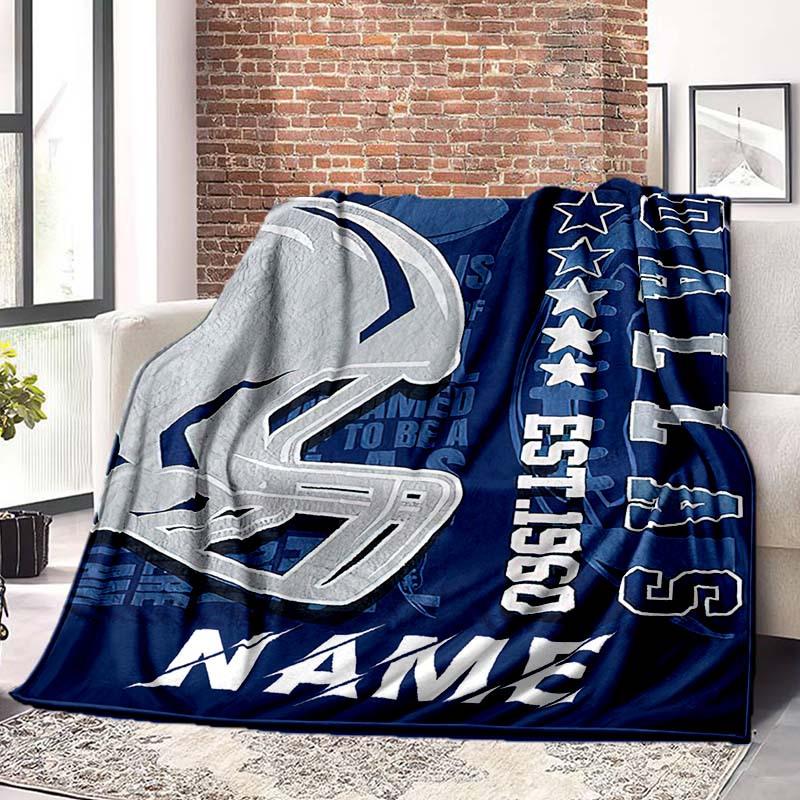 Rugby Fans Customize Your Name Blanket Warm Comfortable And Soft Blankets Are Suitable For Home Lunch Break Blanket Office Sofa Sofa Gift To Relatives