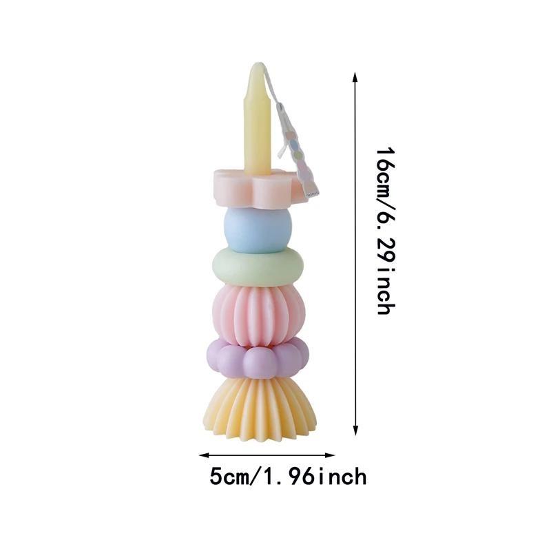 1 aromaterapeutická svíčka, vhodná pro dekoraci místnosti, stolní vybavení, večírky, svatební dárky