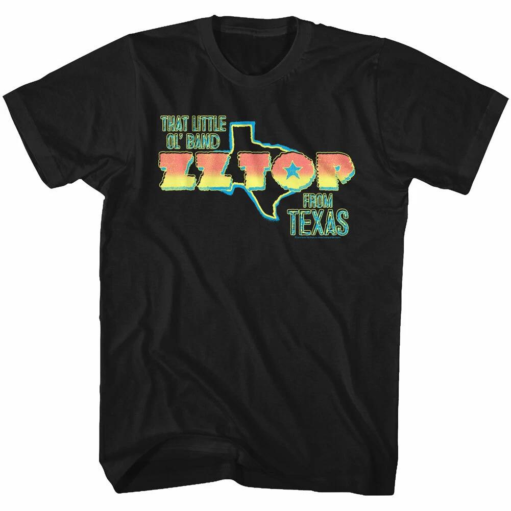 ZZ Top That Little Ol Band From Texas Men s T Shirt Rock Music Band Merch S