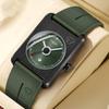 TOMI Square Calendar Watch - Korean Style Student Strap Watch