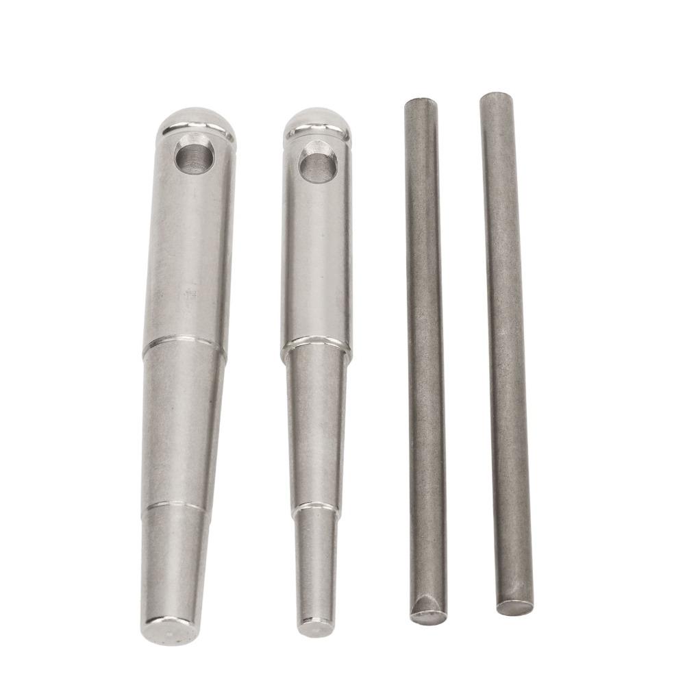 2PCS Silver Tap Wrench Metal Material Wind Instrument Repair Tool Trumpet Wrench For Trumpet