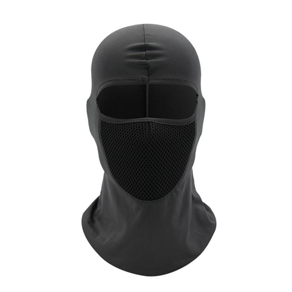 

Winter Thermal Fleece Balaclava Hat Neck Warmer Full Face Cover Waterproof Hunting Cycling Hat Hooded Neck Snowboard Face Mask серебряный