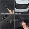 For Volvo C40 XC40 XC60 XC90 Car Tailgate Mat Trunk Liner Cargo Tray Waterproof Rear Bumper Protector Pad Anti-Slip Accessories