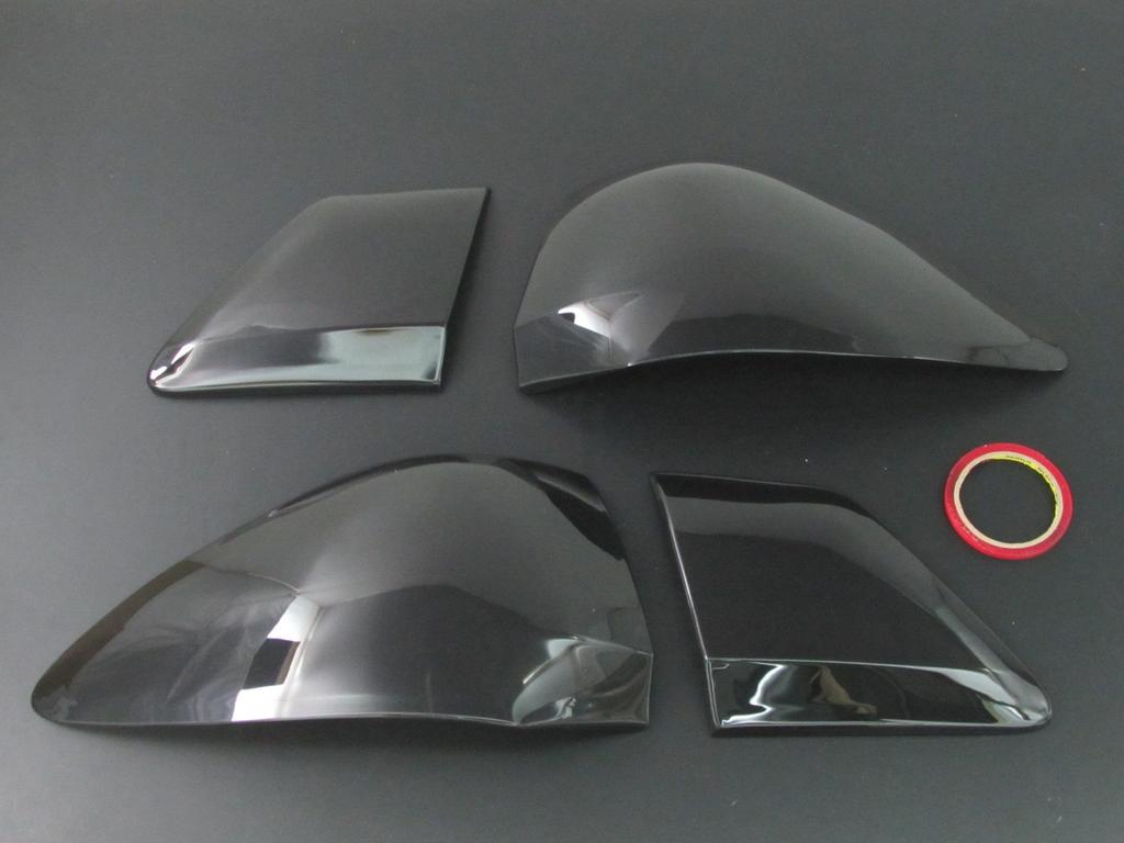 BRIGHTZ Smoked Tail Light Covers for Honda Crown and 204 and GRS and S204 (SMO-REA-064) 200, 201, 202, 203, (Pre-facelift) GRS200, GRS201, GRS202,