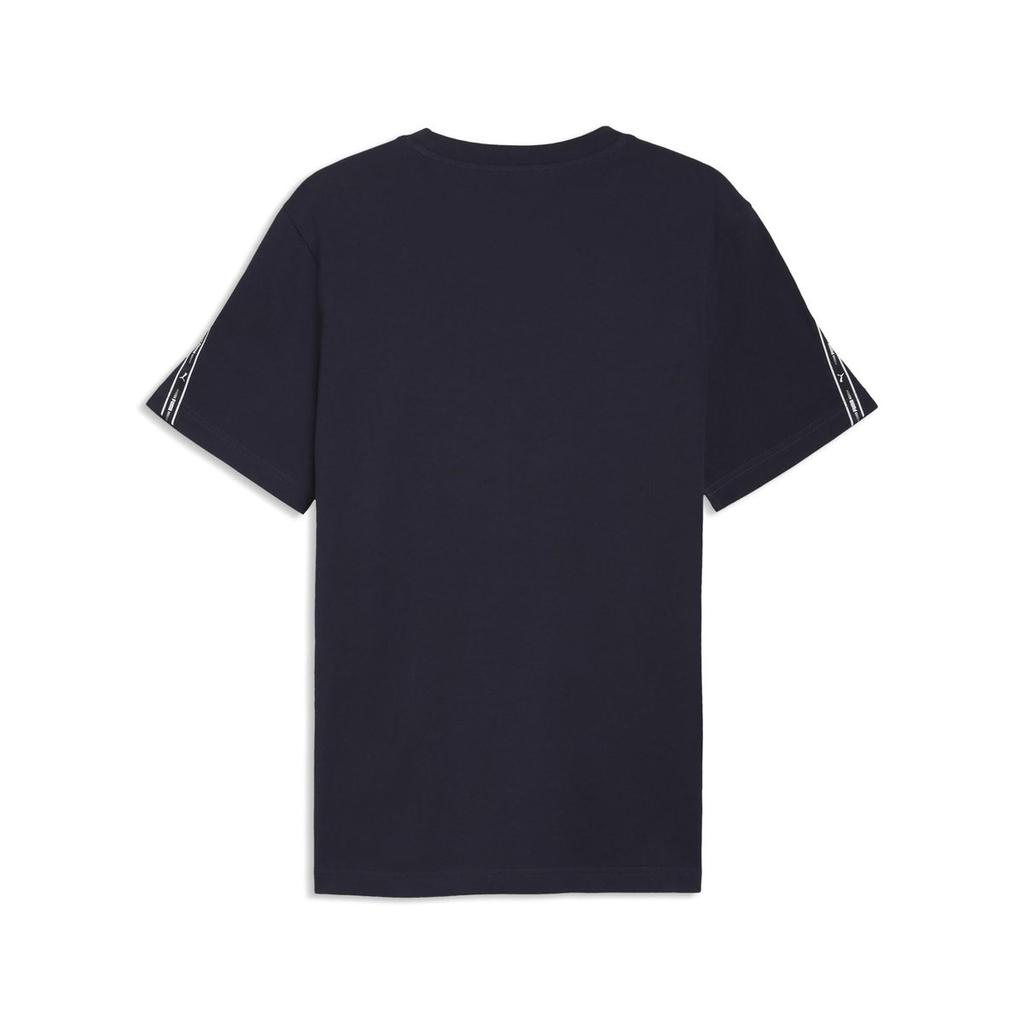 PUMA Men's ESS Tape T-Shirt New Navy Blue L Size Sports Casual Tee 69407616
