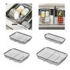 Retractable Stainless Steel Kitchen Sink Basket Dish Drying Rack With Efficient Drainage Systems for Countertop