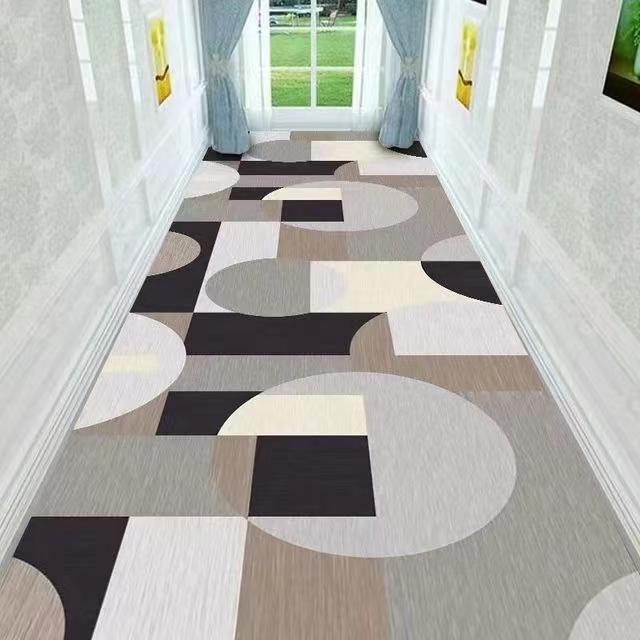 Modern Long Runner Rug for Hallway Entryway Living Room Bedroom Non Slip Durable Floor Mat Home Decor