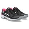 Asics Gel-Court Hunter 3 Bequeme Stoßdämpfende Langlebige Low-Top Badmintonschuhe Damen Sneaker Schwarz Weiß 1072A090-001
