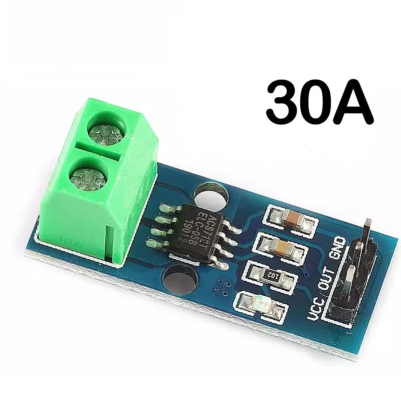 

Модуль датчика струму Холла 5A 20A 30A модуль ACS712 для Arduino ACS712TELC- 5A/20A/30A