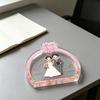 Personalized Acrylic Photo Ornaments, Romantic Diamond Ring Shape, Home Decor, Memorial & Couple Gifts