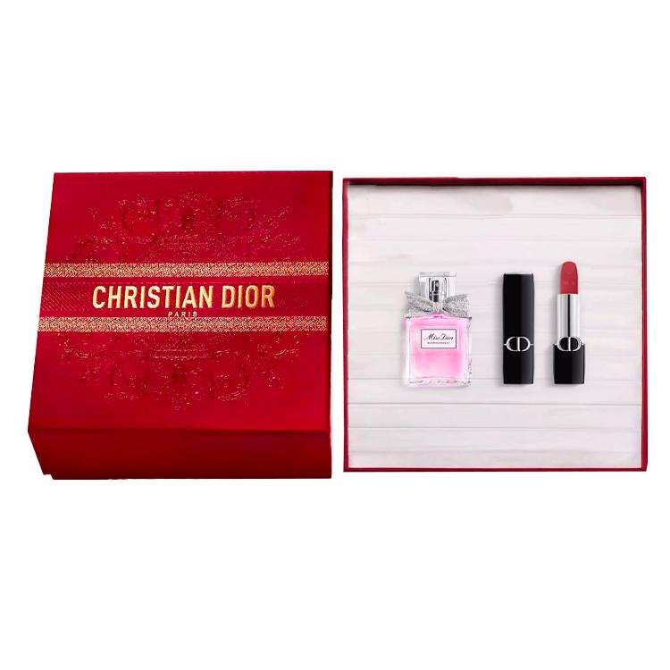 Dior Miss Dior Blooming Bouquet Туалетная вода с набором Rouge Dior Perfume 30ml+Lipstick 720 Velvet