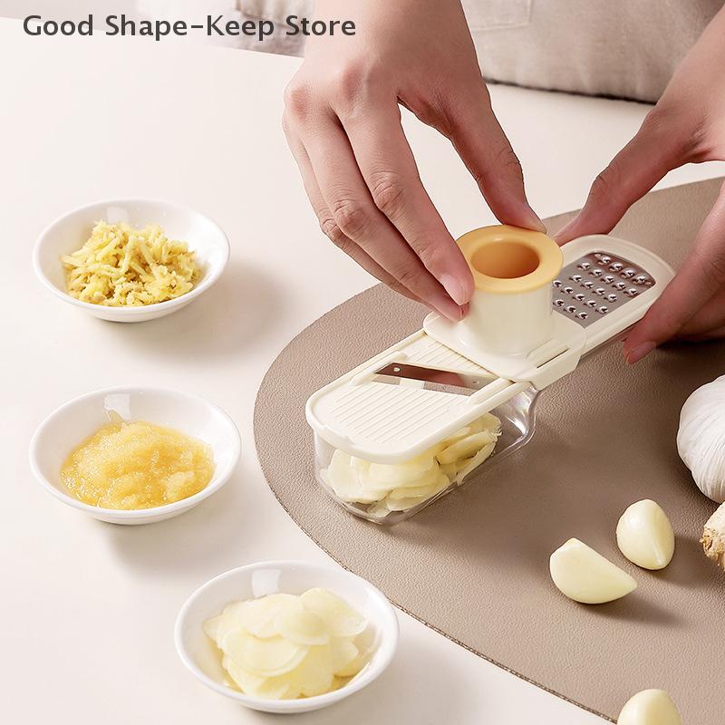 Mini Garlic Grinder Chopper Food Processor - Portable Press Spice Grinder for Cooking Ideal for Restaurant Home Outdoor Use