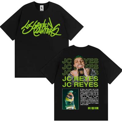 Rapper Jc Reyes Album Tour 2025 Graphic T Shirts Men Women Fashion Hip Hop Retro T Shirt Fashion Casual Oversized T-shirt