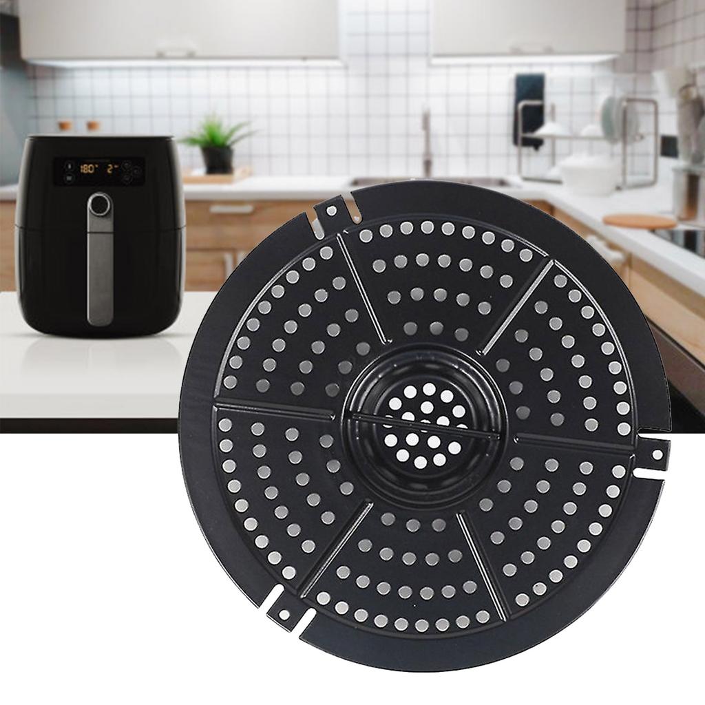 Heißluftfritteuse Ersatz Grillpfanne Heißluftfritteuse Ersatz Tablett Gitter Zubehör Crisper Platte Grillplatte Spülmaschinenfest