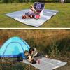 Aluminum Foil Camping Mat With Waterproof Surface For Outdoor Activities And Picnics
