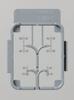 Fine Mold Nano Aviation Series World War II Luftwaffe Aircraft Seat Belt Plastic Model Parts NA1 1/72
