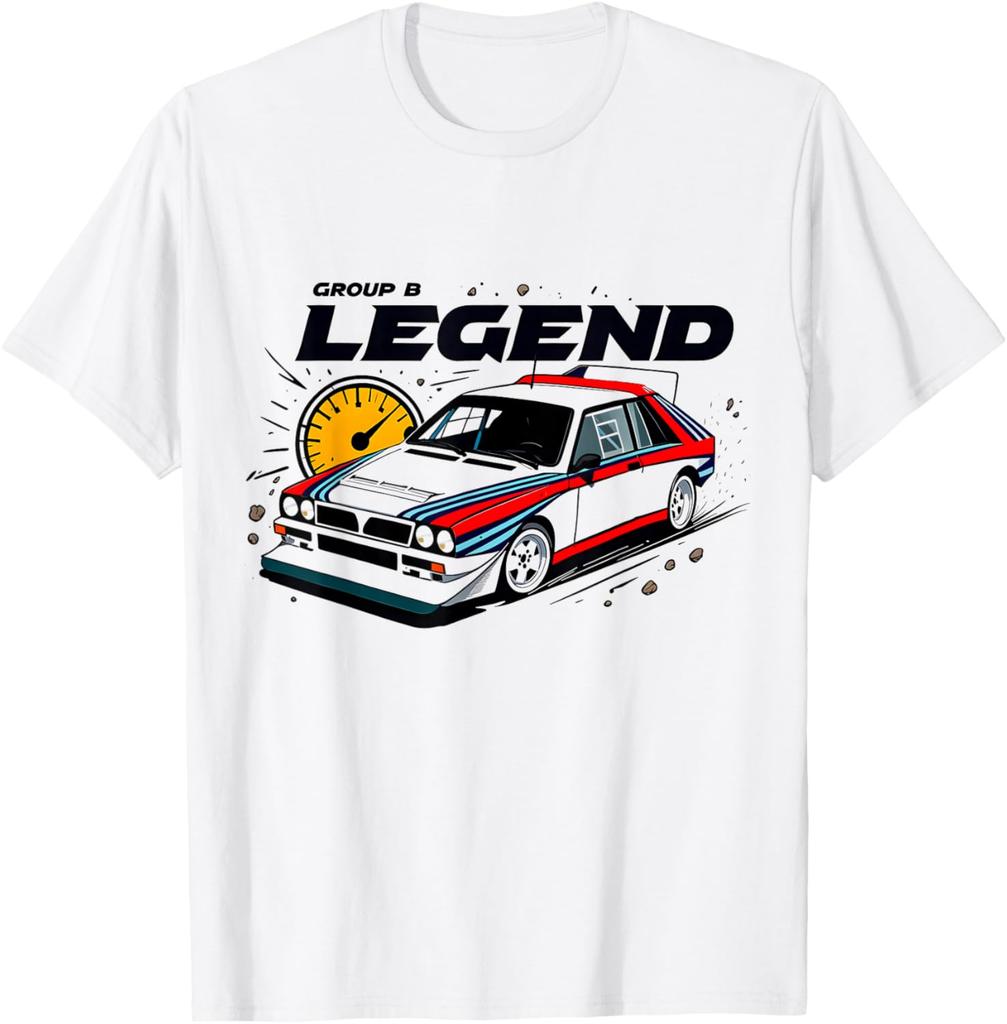 Skupina B Rally Legend 80. léta Klasické auto Motorsport Oblečení Tričko